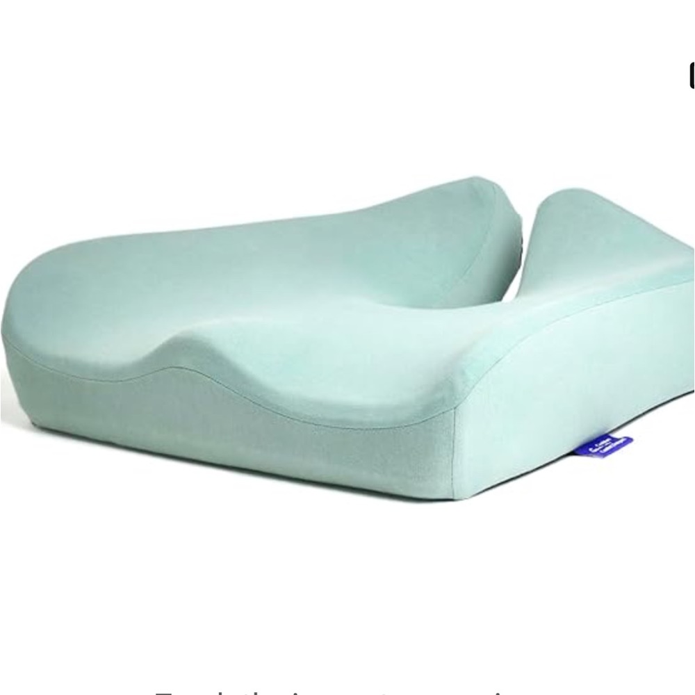 Cushion Lab Patented Pressure Relief Seat Cushion, Black, NWT, Wellness Green